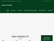 Tablet Screenshot of himalayatrekker.com